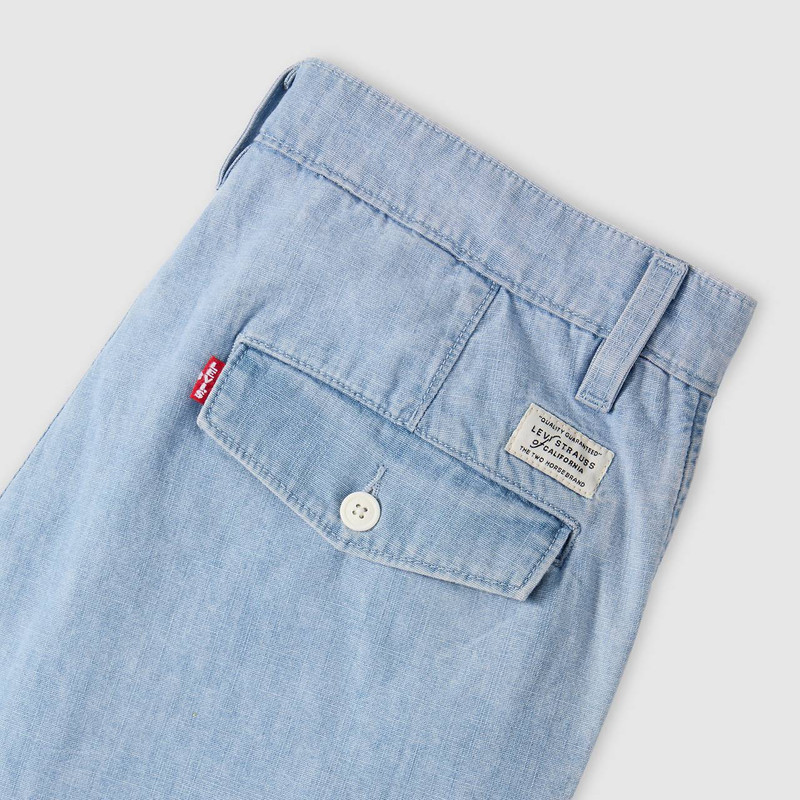 XX CHINO AUTHENTIC RELAXED CHAMBRAY 6" MEN'S SHORTS 7