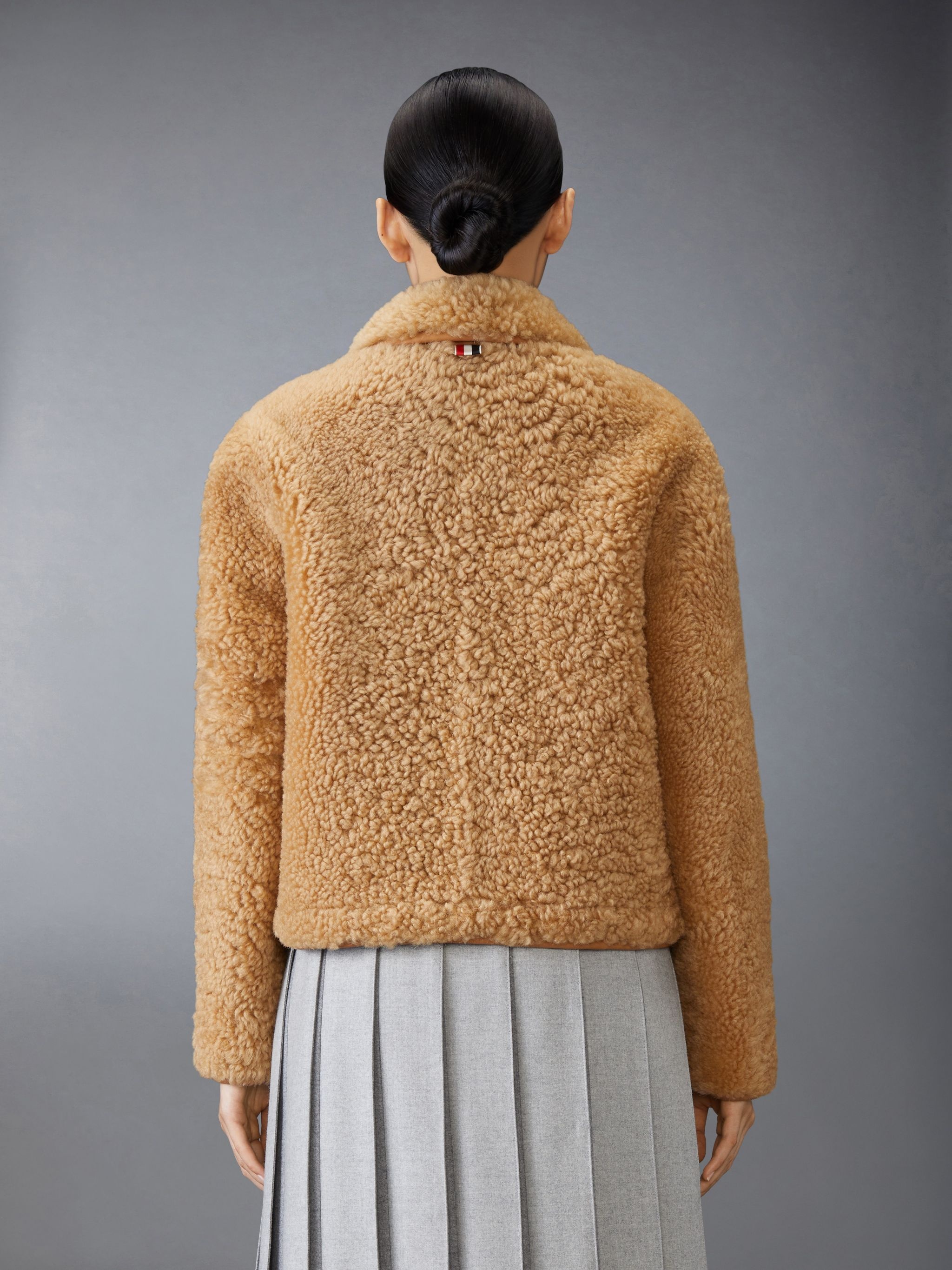 Shearling Bell Sleeve Jacket - 2
