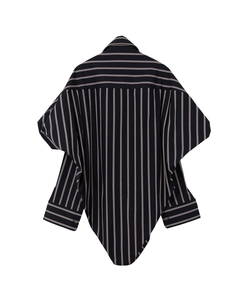 Asymmetric Stripe Shirt 31