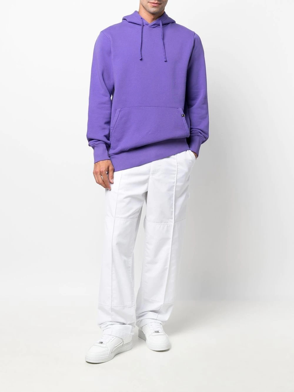 drawstring pullover hoodie - 2