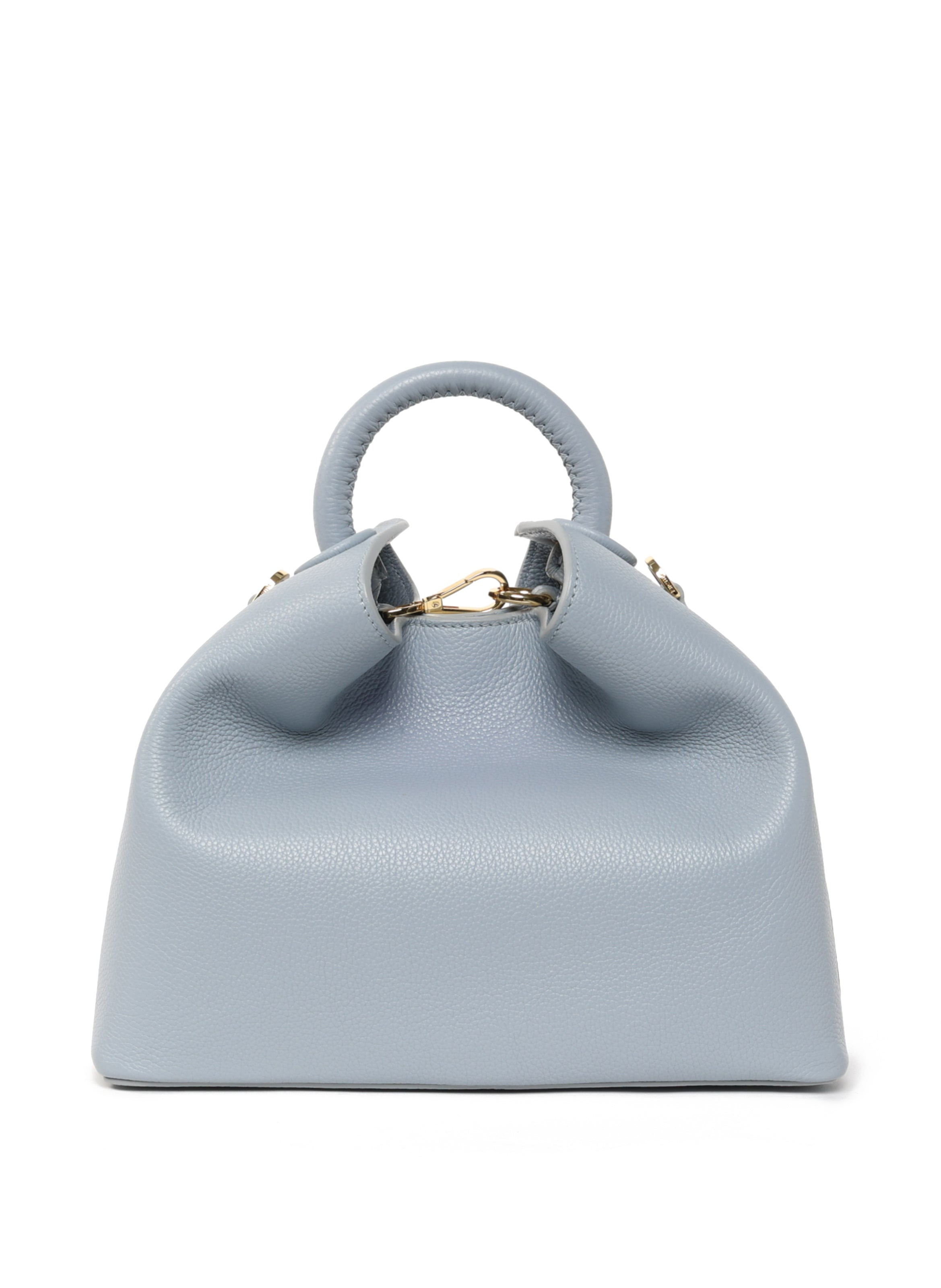 Raisin Pebbled Leather Grey Blue - 1