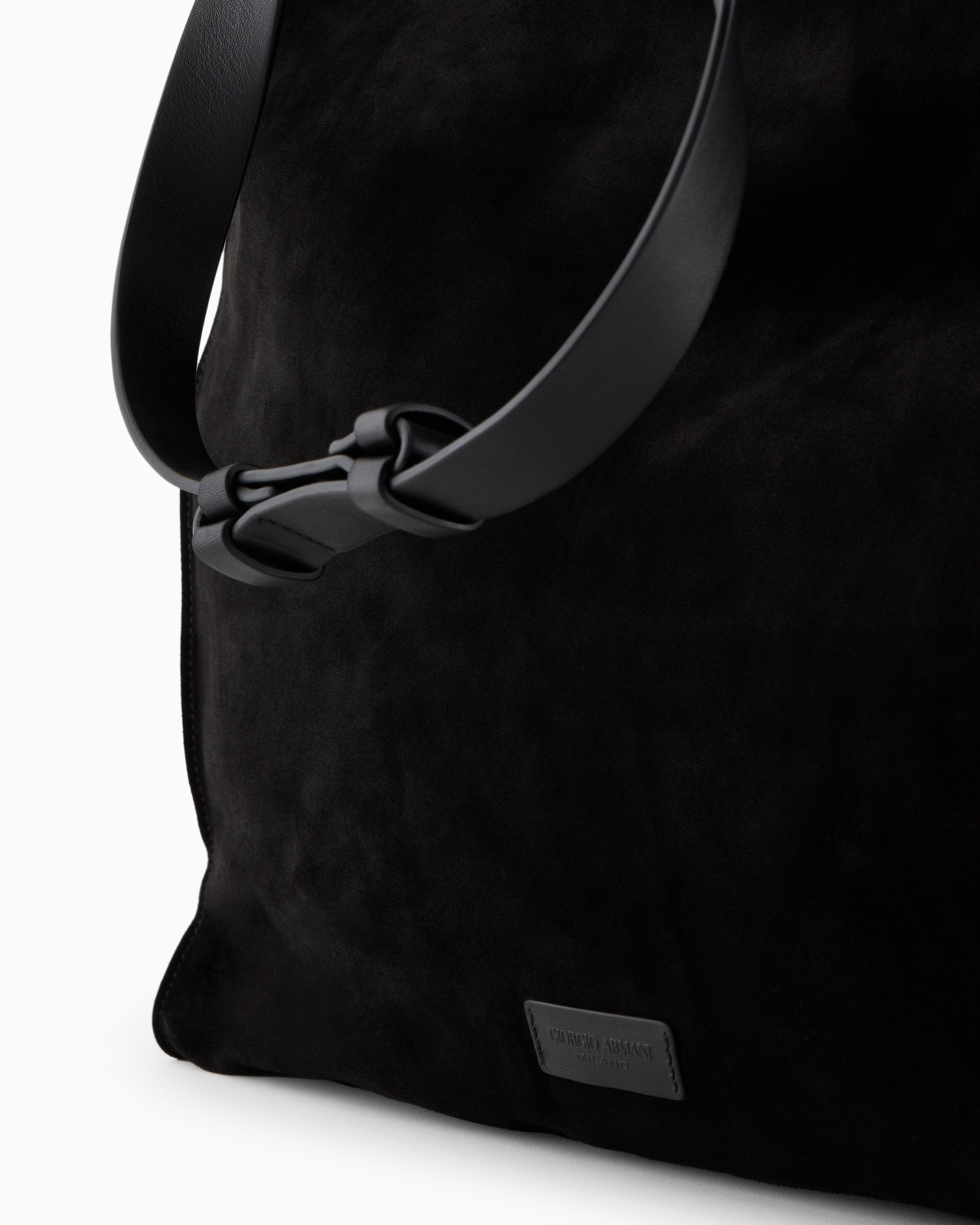 SUEDE AND LEATHER SHOPPER - 5