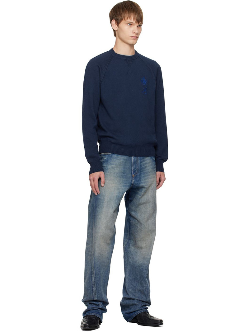 Vivienne Westwood Navy Joshua Sweater outlook