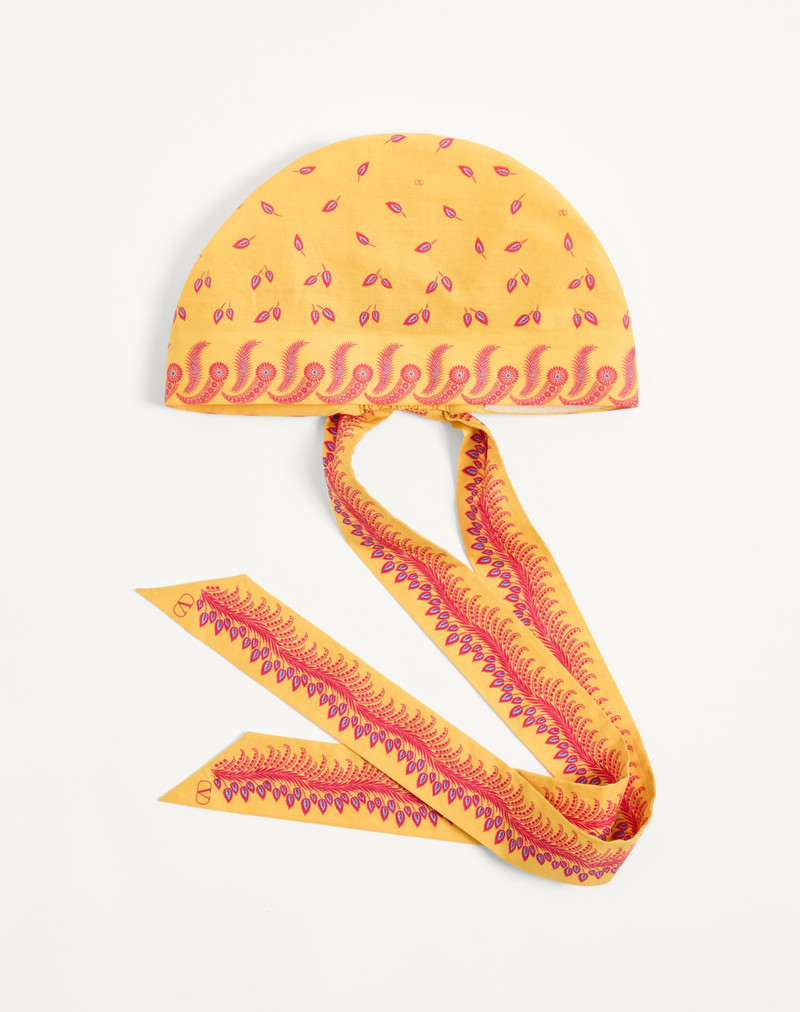 ESCAPE HEADBAND IN COTTON AND SILK 1