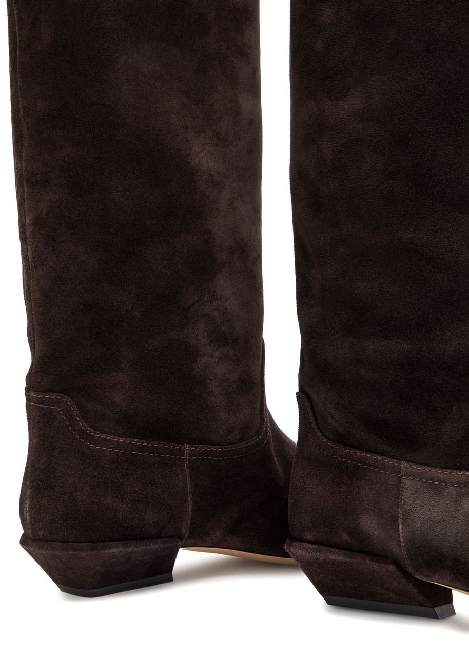 Paris Texas Bettina 25 Suede Knee-high Boots - 4
