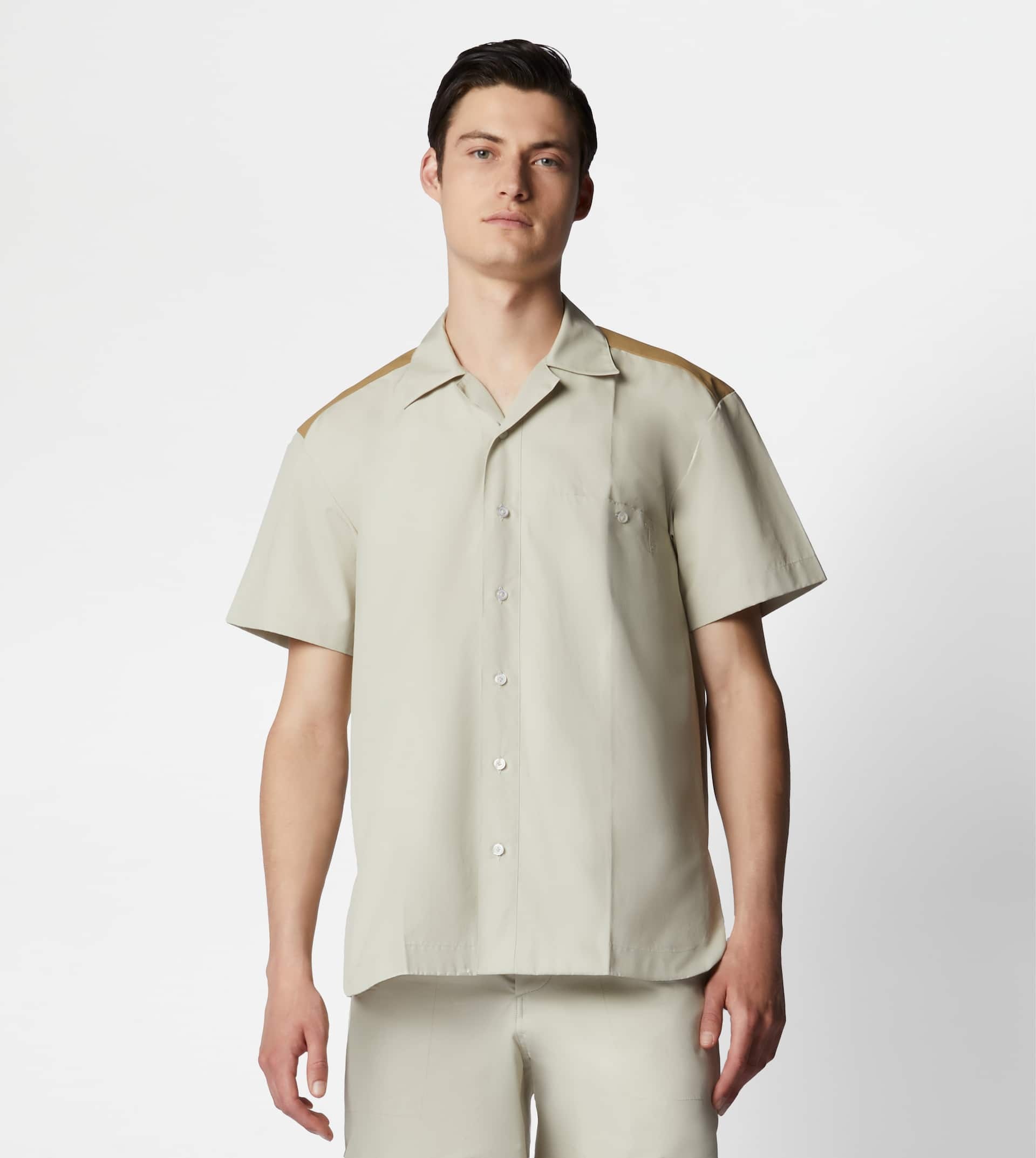 BOWLING COLLAR SHIRT - OFF WHITE - 5