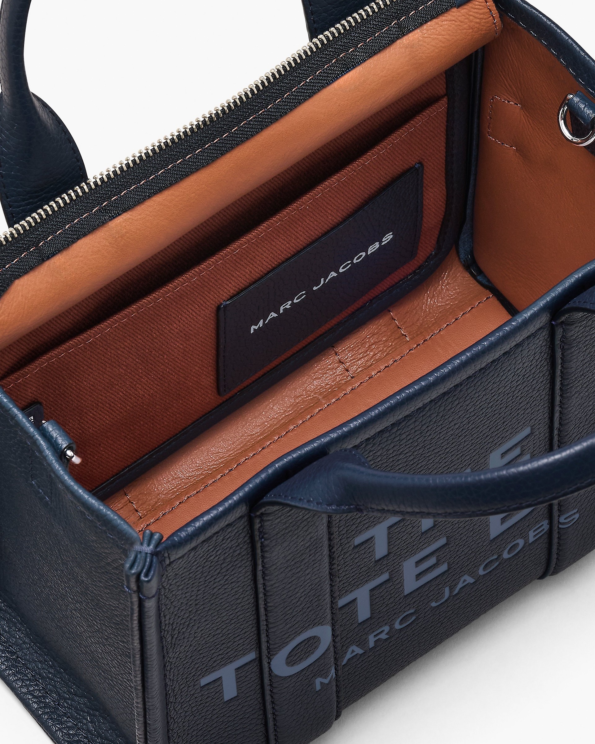 THE LEATHER SMALL TOTE BAG - 7