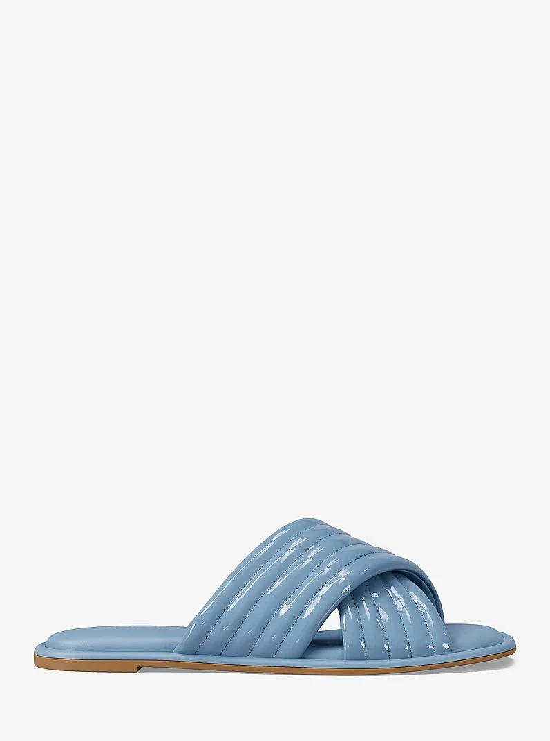 Portia Patent Slide Sandal - 1
