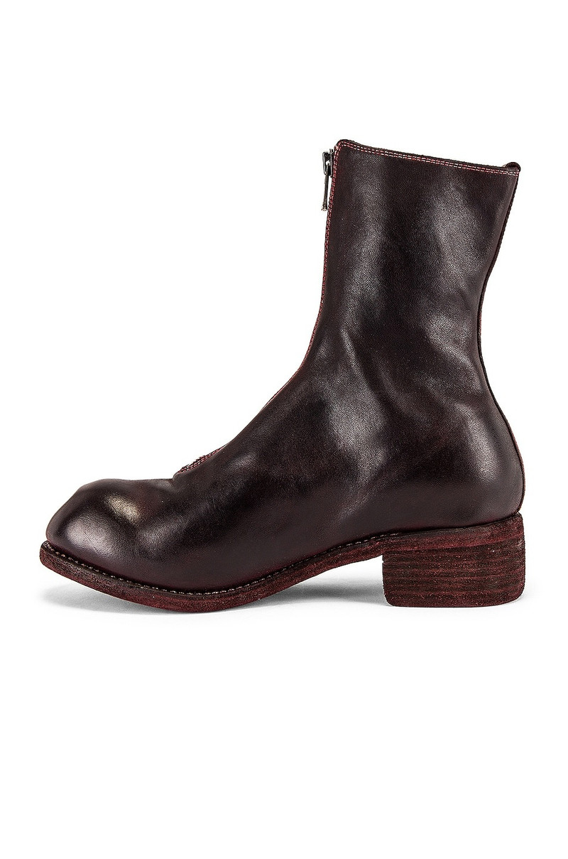 Full Grain Horse Front Zip Boot 5