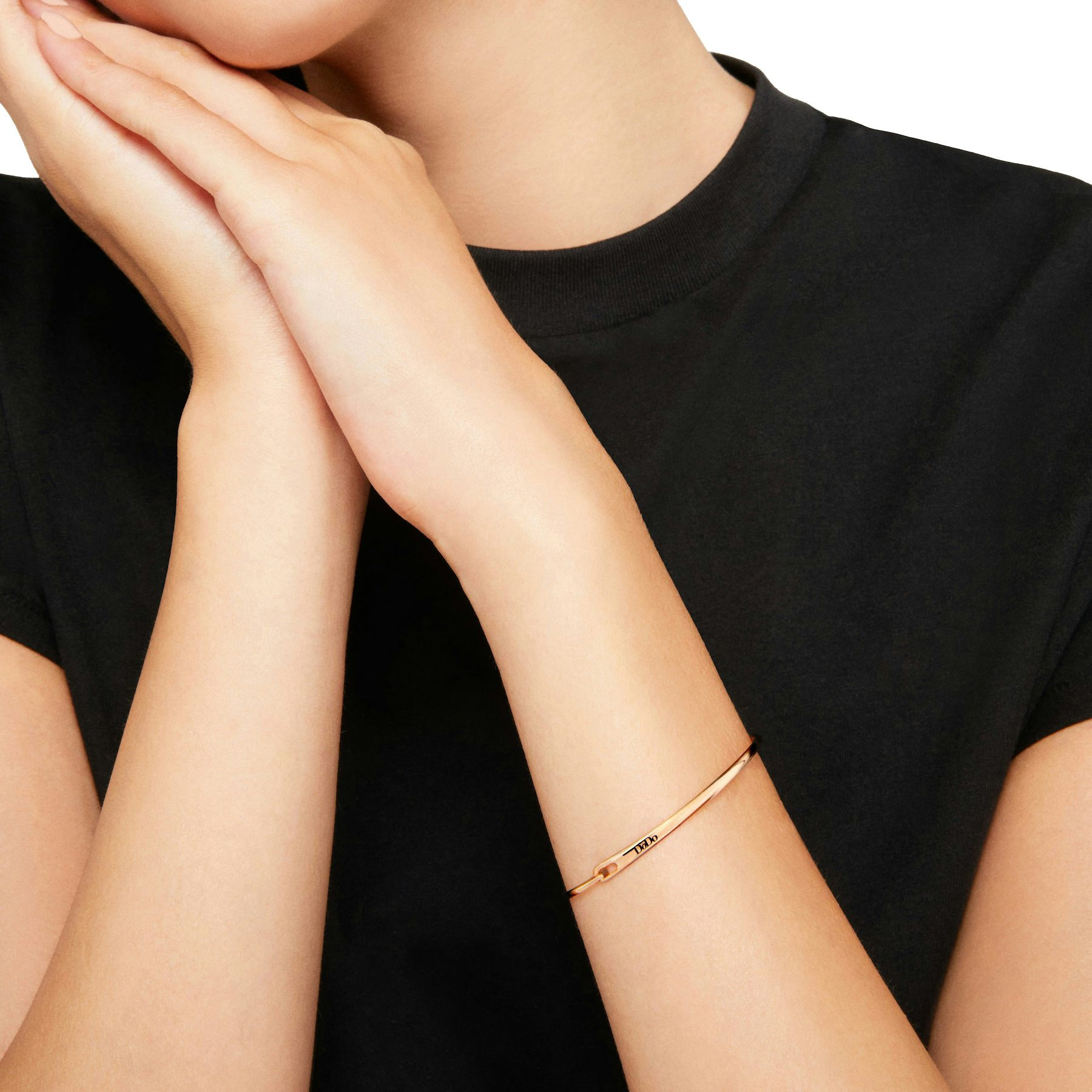 ROSE GOLD ESSENTIALS BANGLE BRACELET - 4
