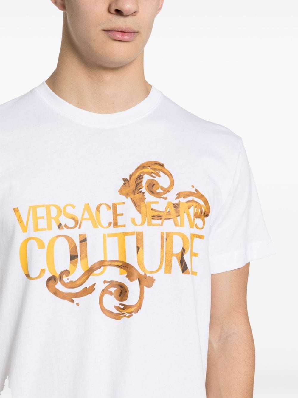 logo-print cotton T-shirt - 5