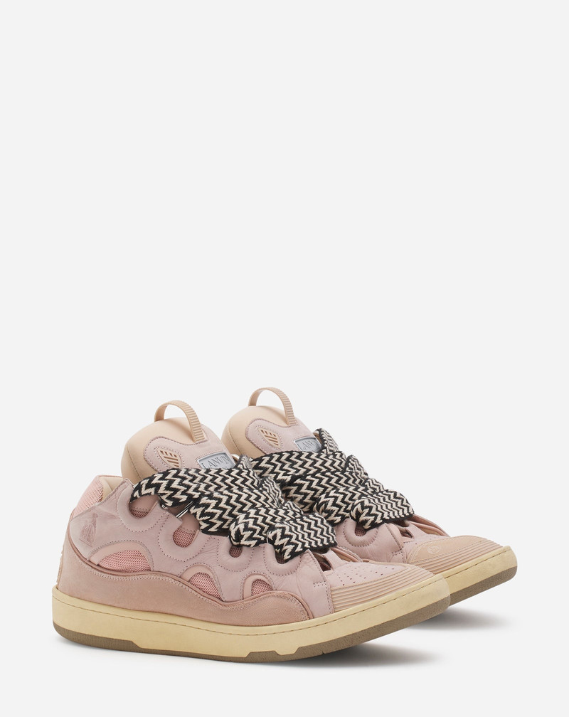 Lanvin LEATHER CURB SNEAKERS outlook