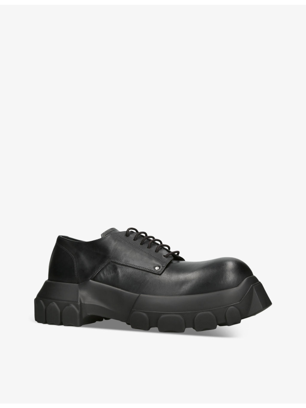 Bozo Tractor platform leather Oxford shoes - 3