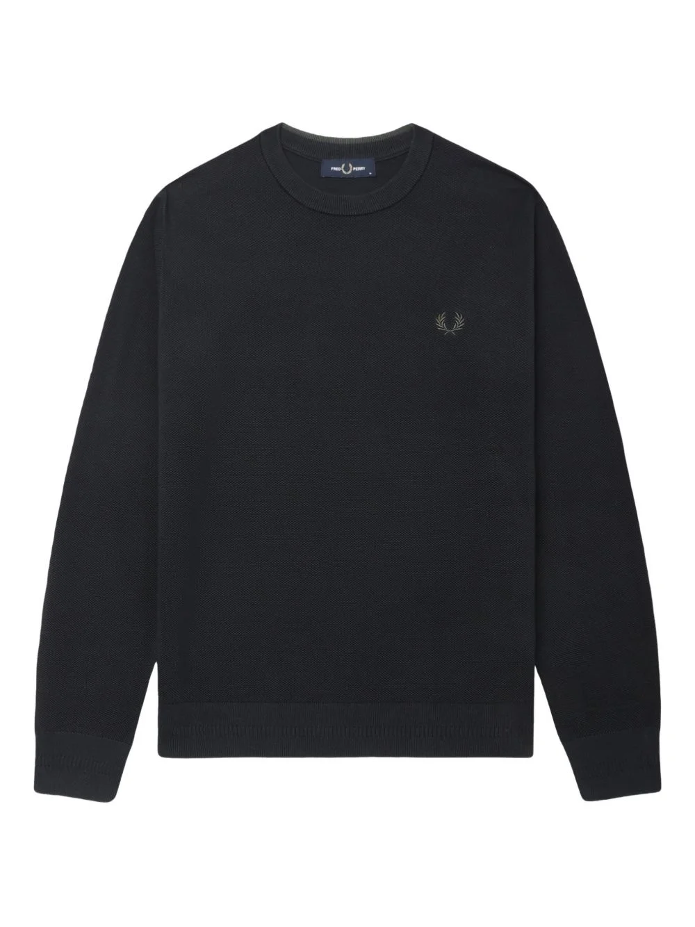 logo crew-neck sweater - 1