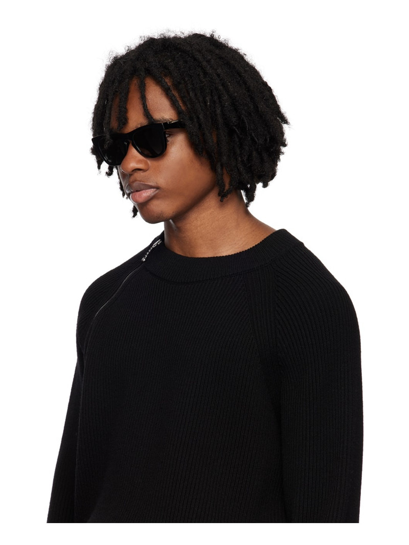 Black Arch Facet Sunglasses 4