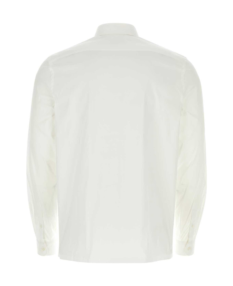 Prada White Poplin Shirt outlook