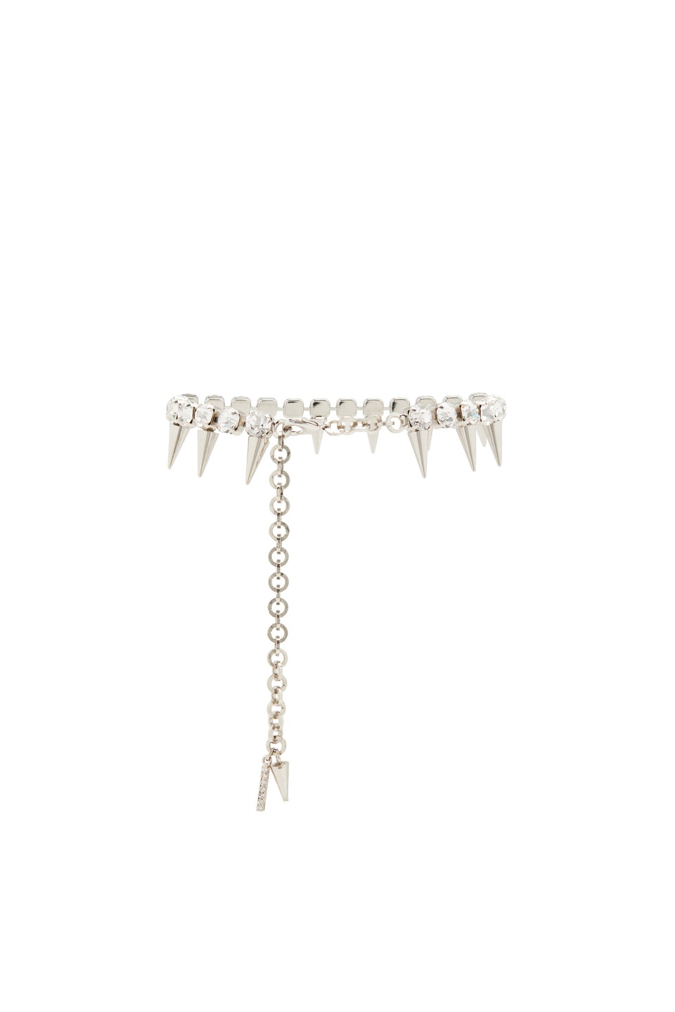 CRYSTAL CHOKER WITH SPIKES - 2