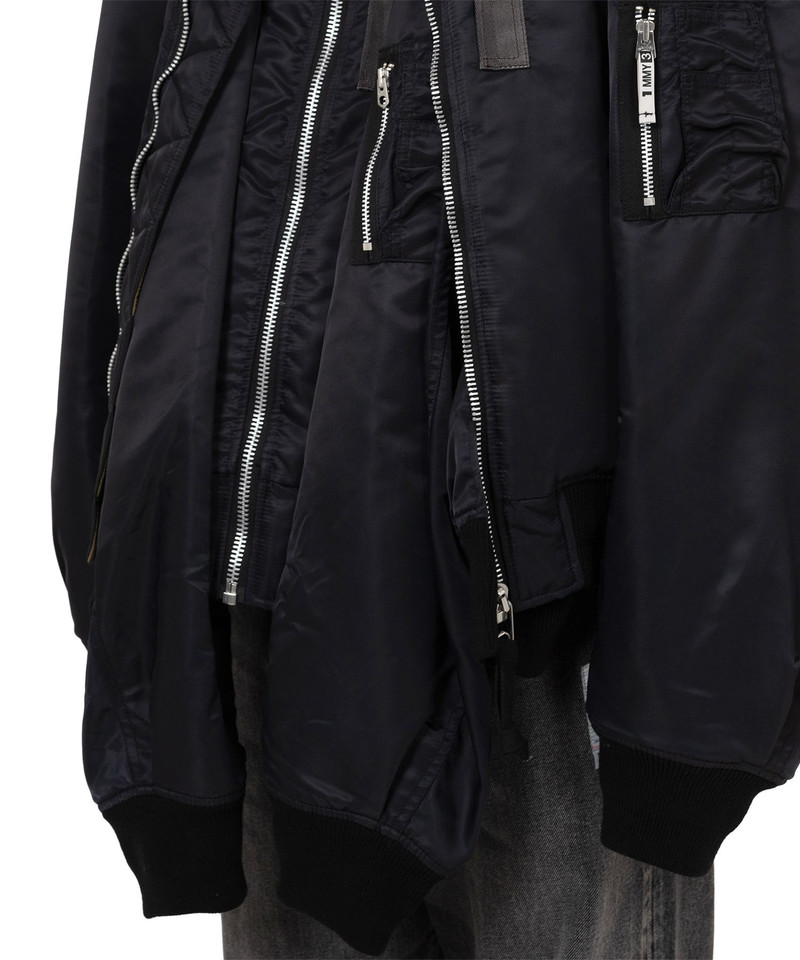 Front Layered Flight Jacket 9