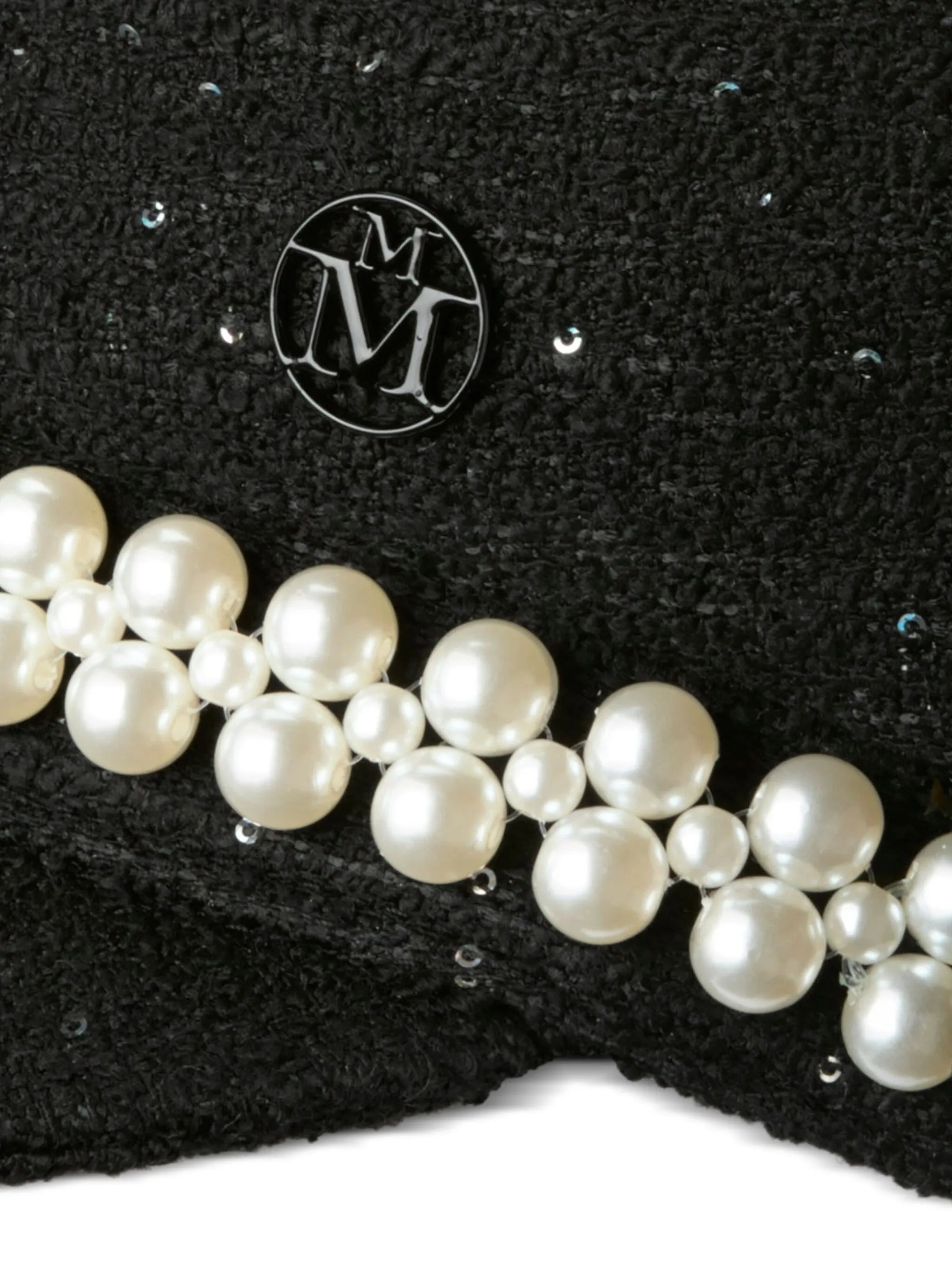 Maison Michel Pearl-embellished Cap - 2