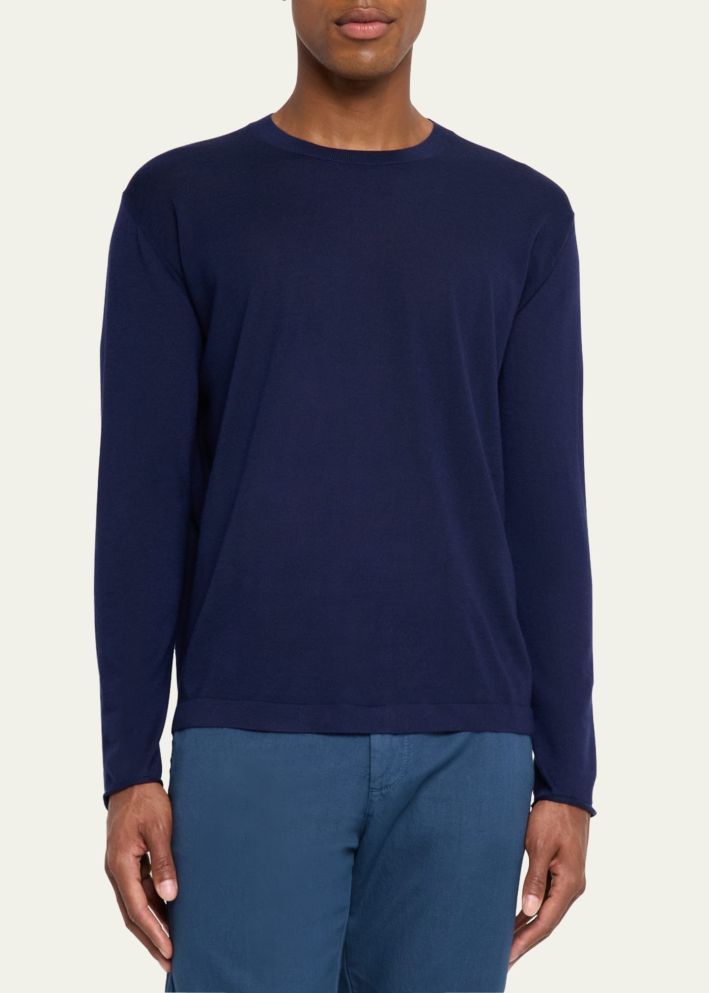 Men's Larry Cashmere Crewneck Sweater - 4