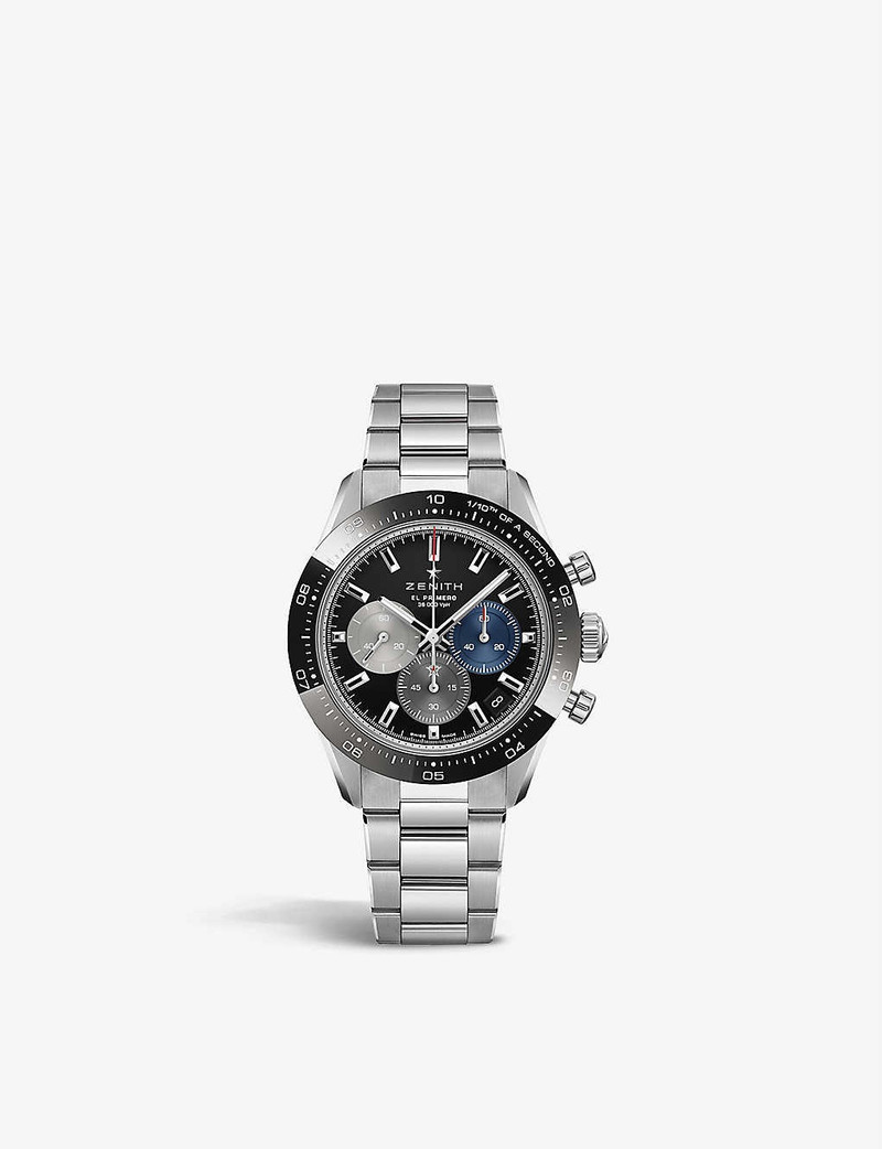 03.3100.3600/21.M3100 Chronomaster Sport stainless-steel and ceramic automatic watch 1