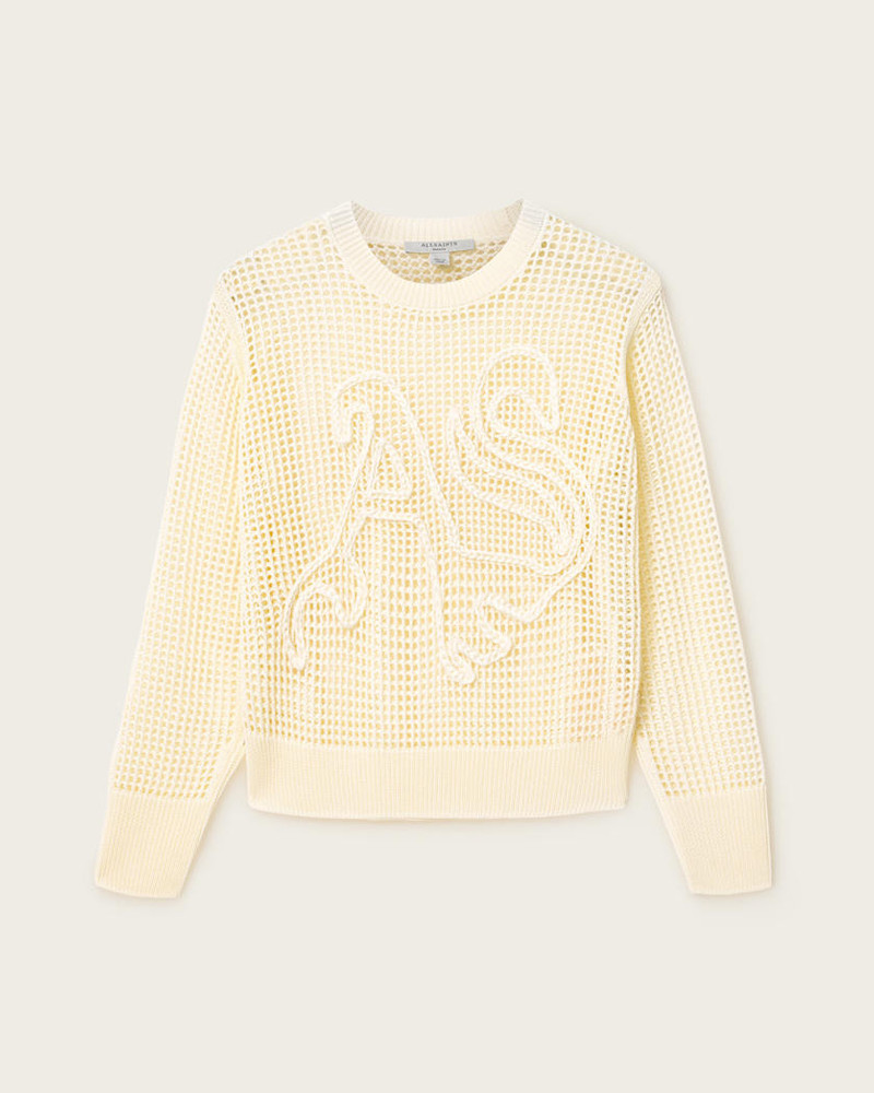 RAELYN RELAXED FIT OPEN STITCH SWEATER 1
