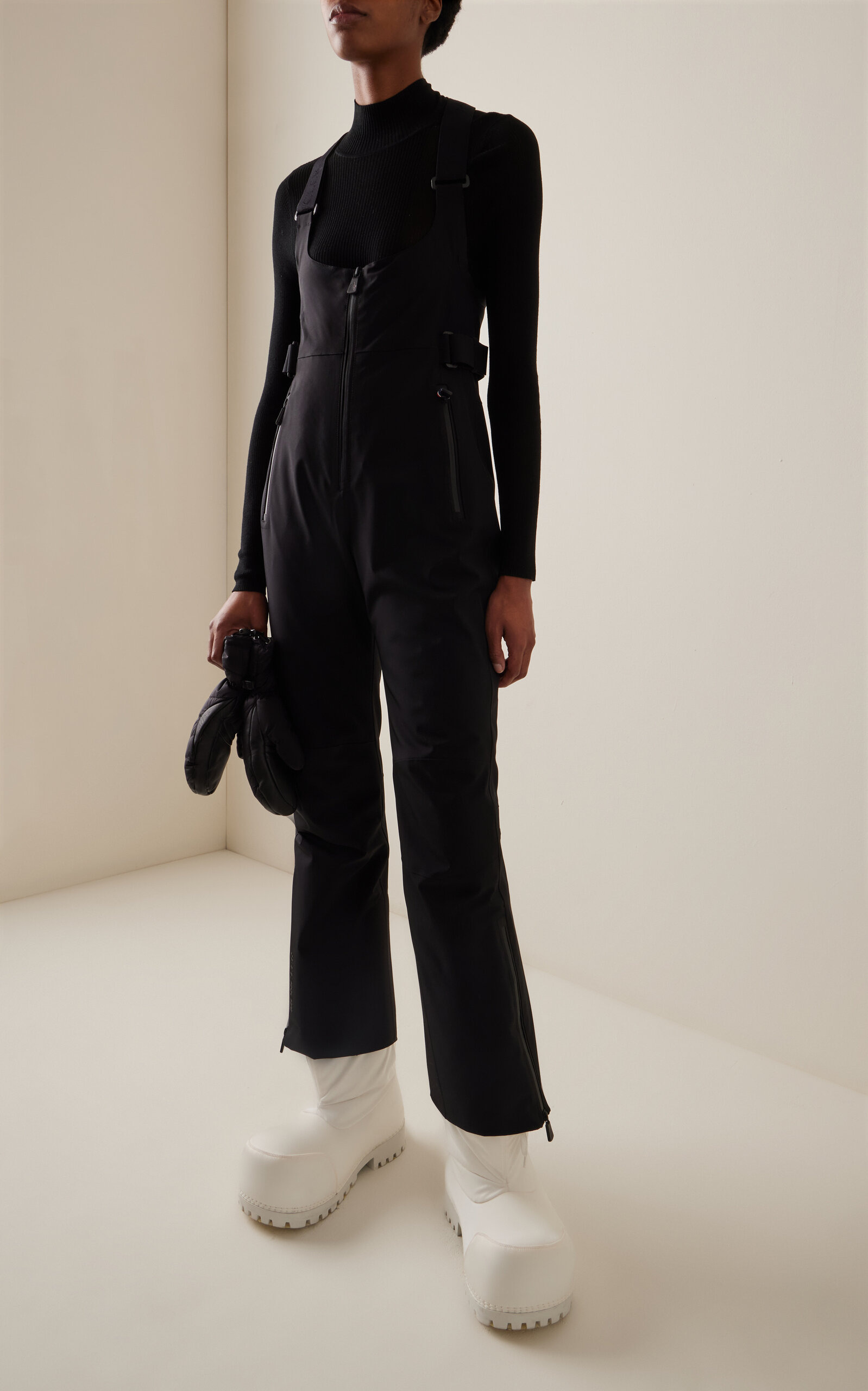 Technical Stretch-Nylon Ski Suit black - 2
