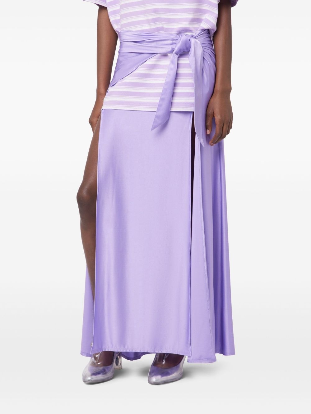 jersey maxi skirt - 5