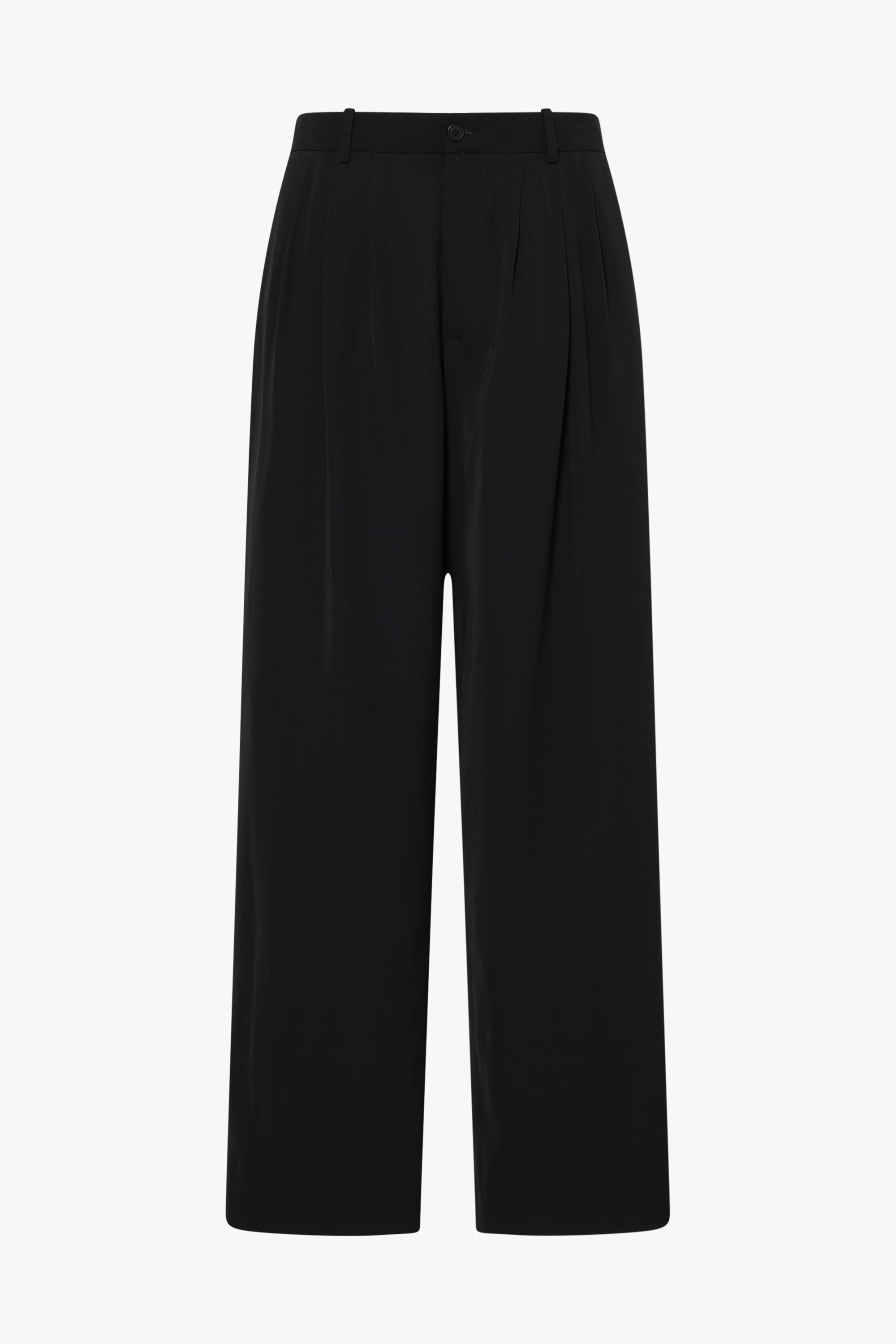 Rufus Pant in Viscose and Virgin Wool - 1