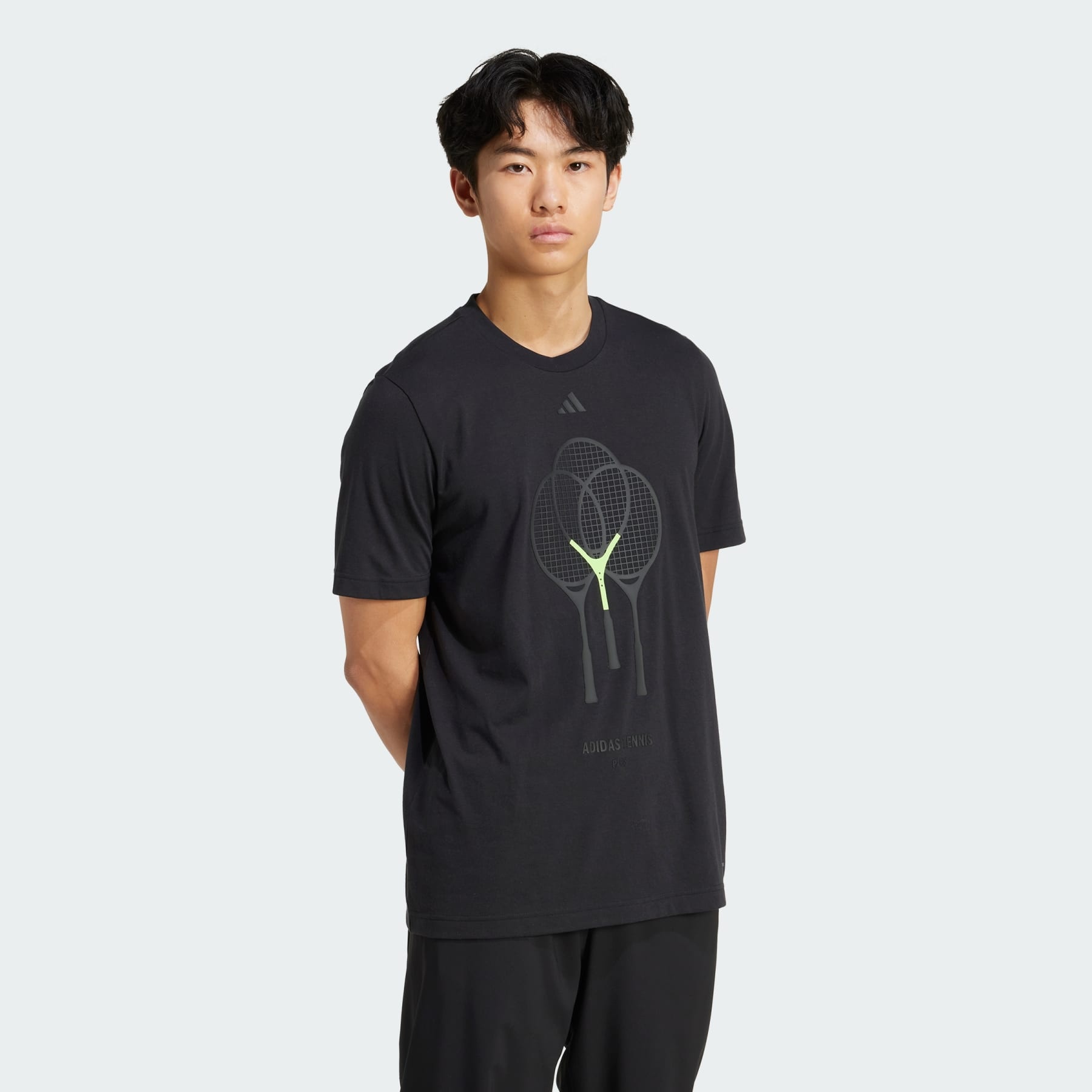 Tennis 3 Rackets Graphic Tee - 4