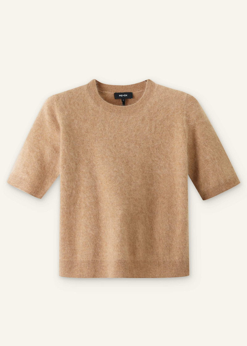 Crop Knit Tee 8