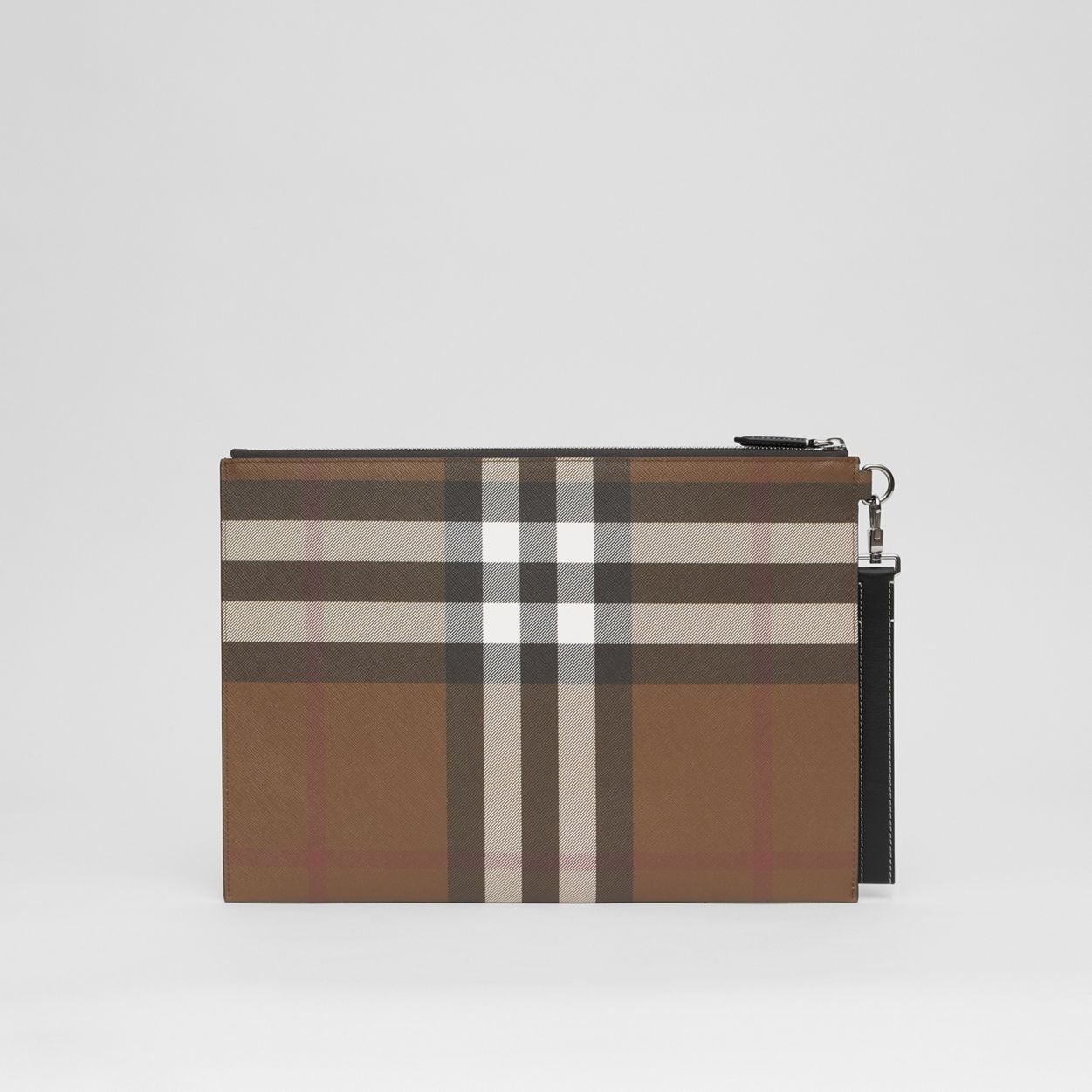 Large Check Zip Pouch - 9
