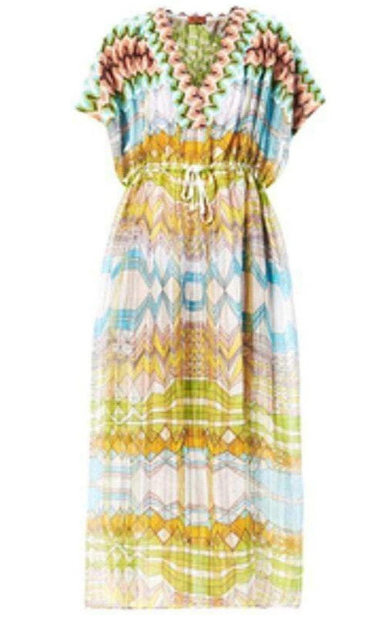 Missoni Knitwear Stampa Geometric Print Kaftan - 1