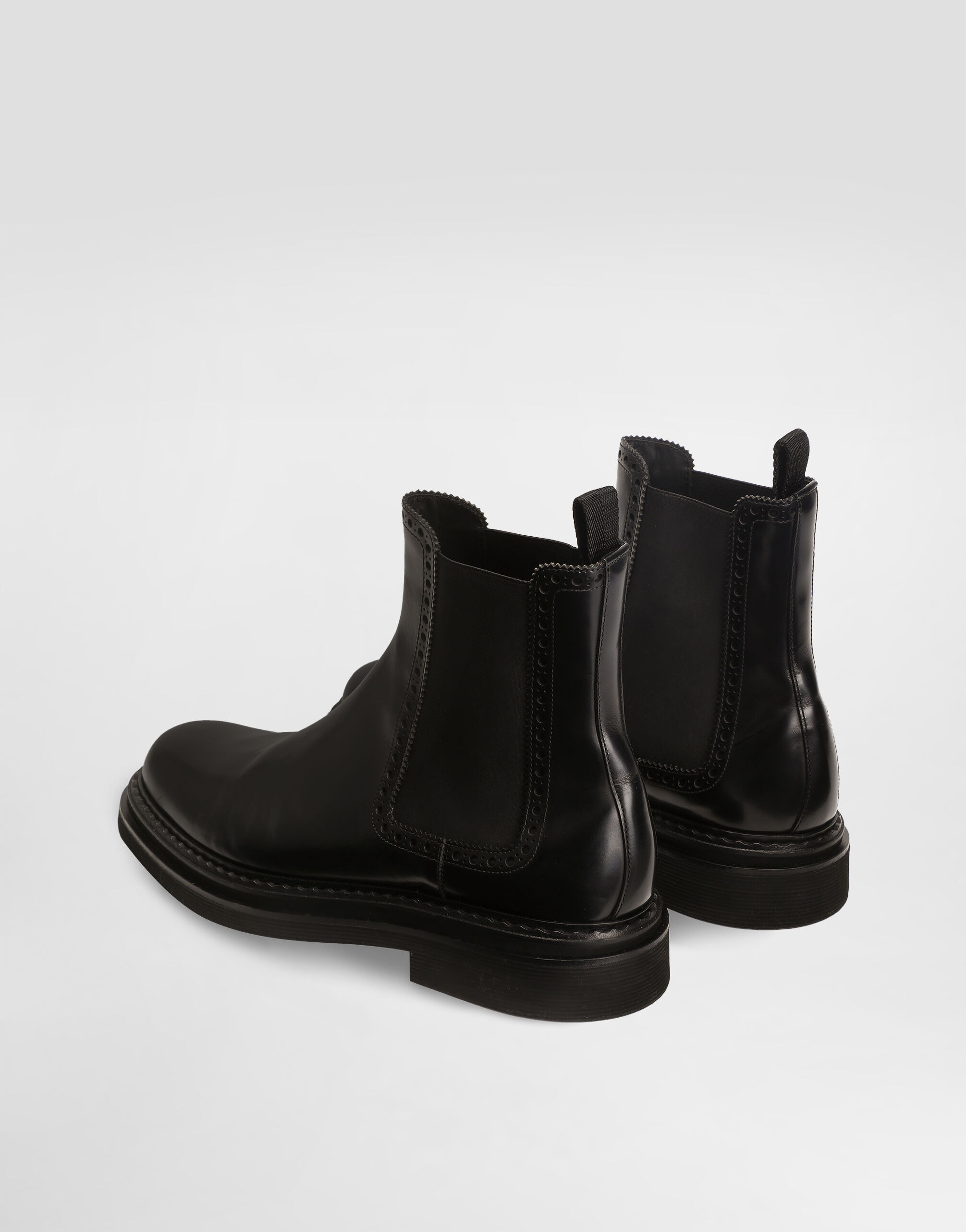 Brushed calfskin ankle boots - 3
