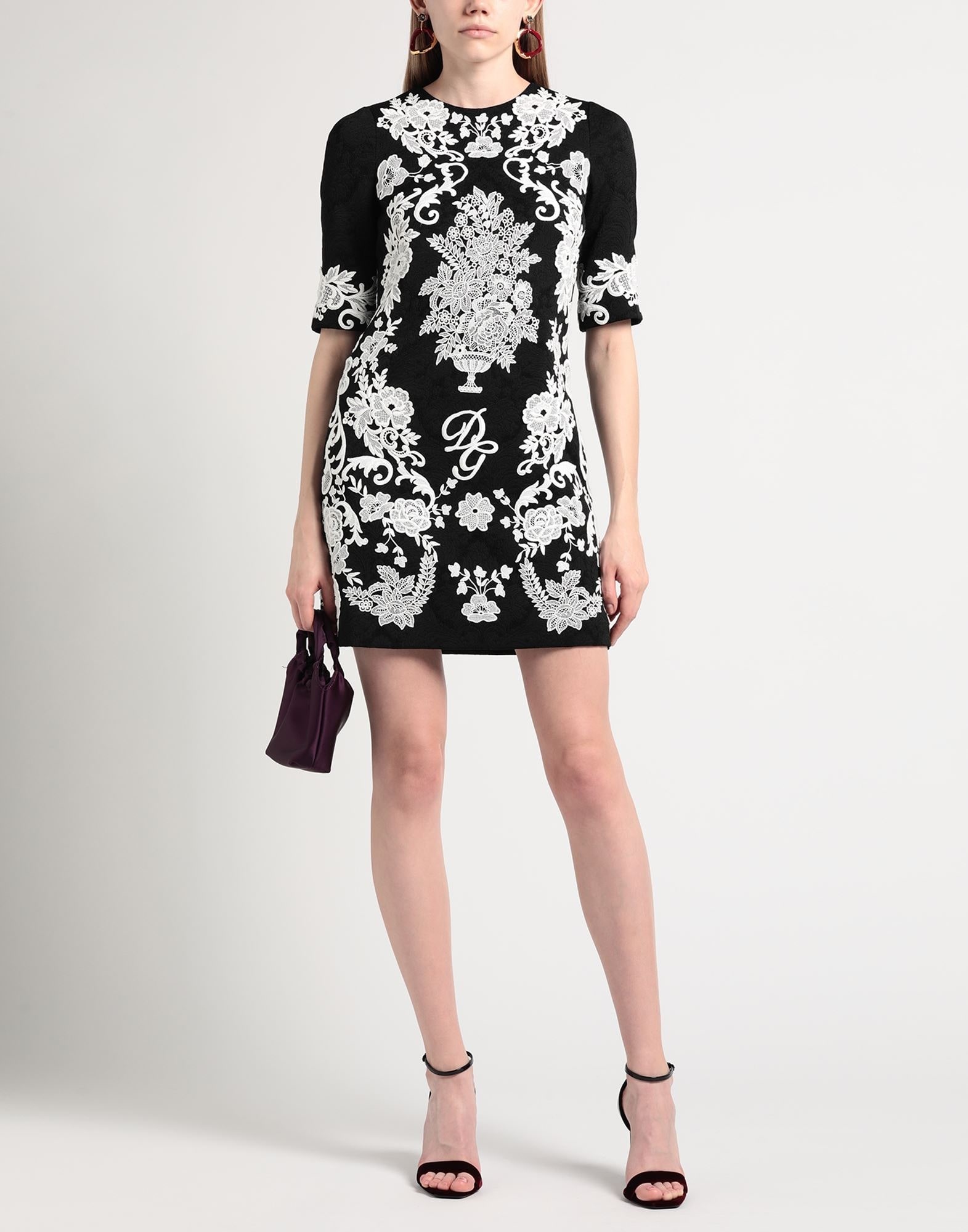 Black Women's Short Dress - 3
