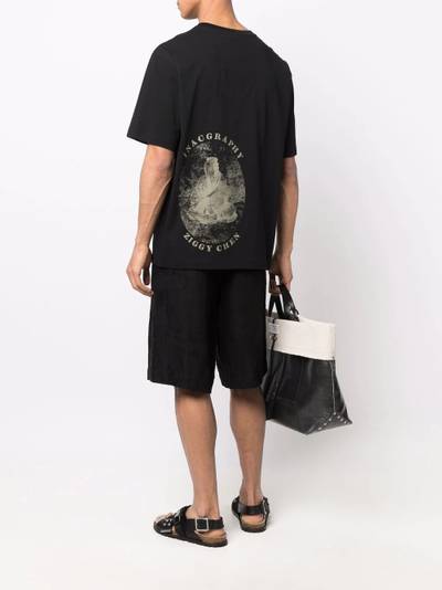 Ziggy Chen logo-print short-sleeve T-shirt outlook