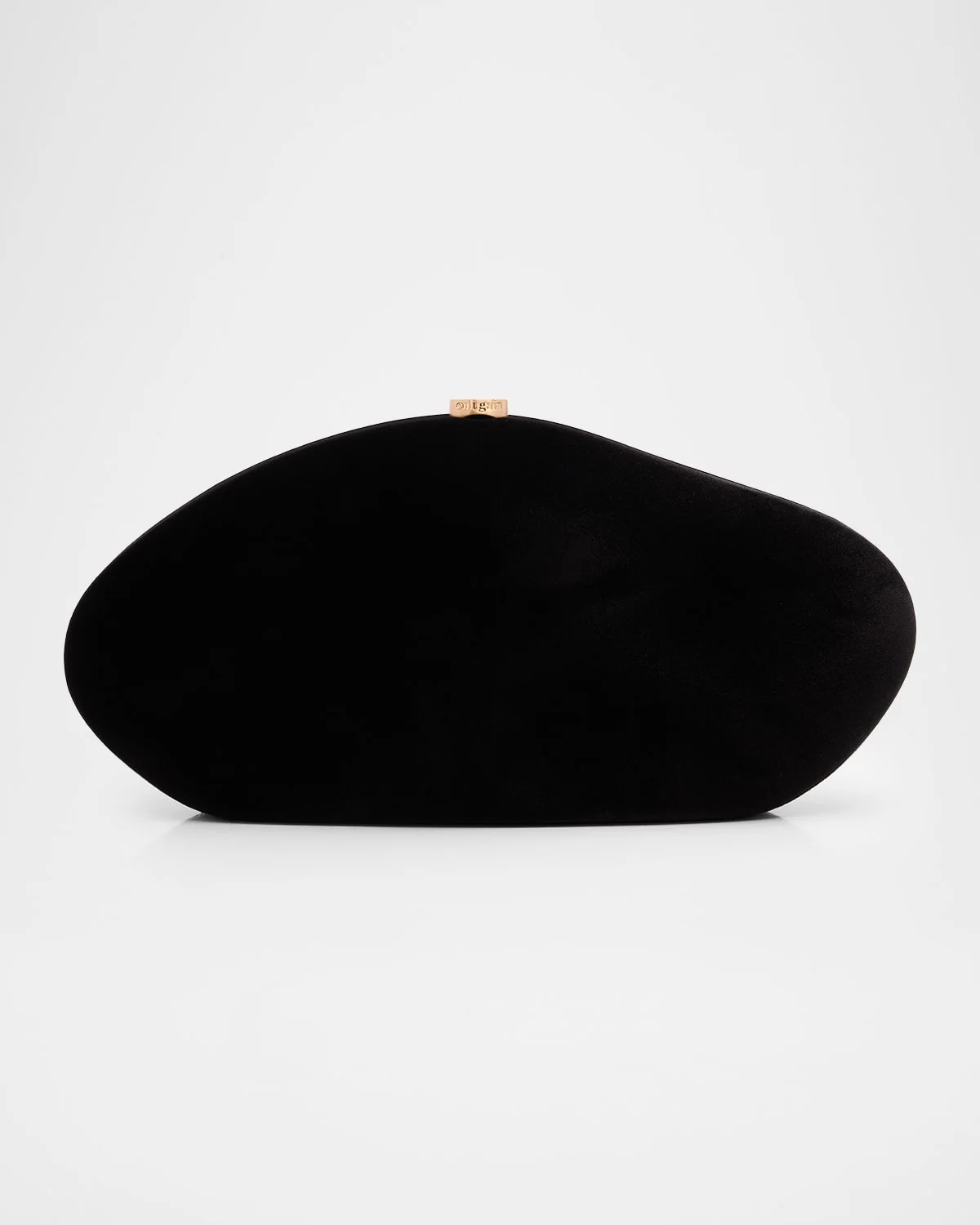 Caldera Velvety Sculptural Clutch Bag - 1