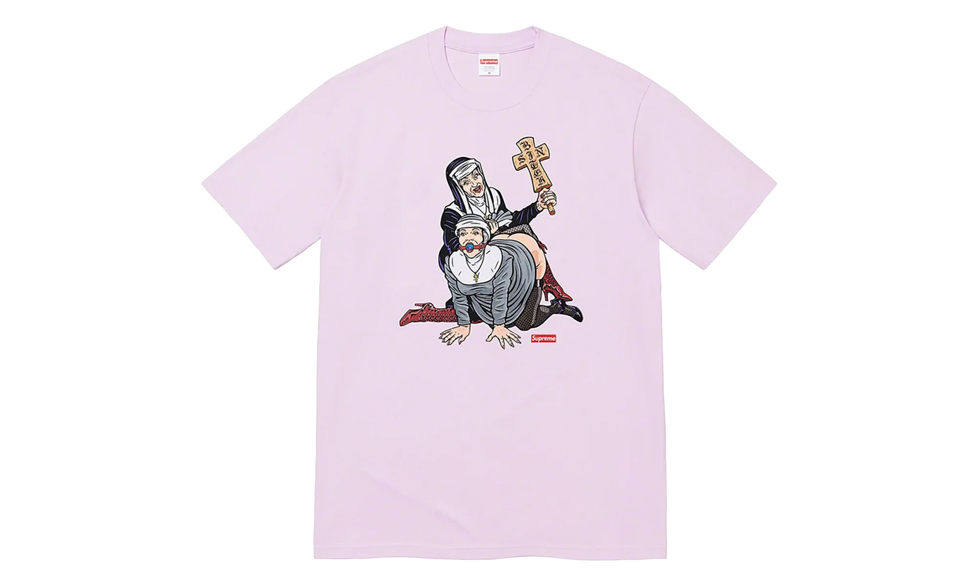 Nuns Tee "FW22 - Light Purple" SU28103 - 1
