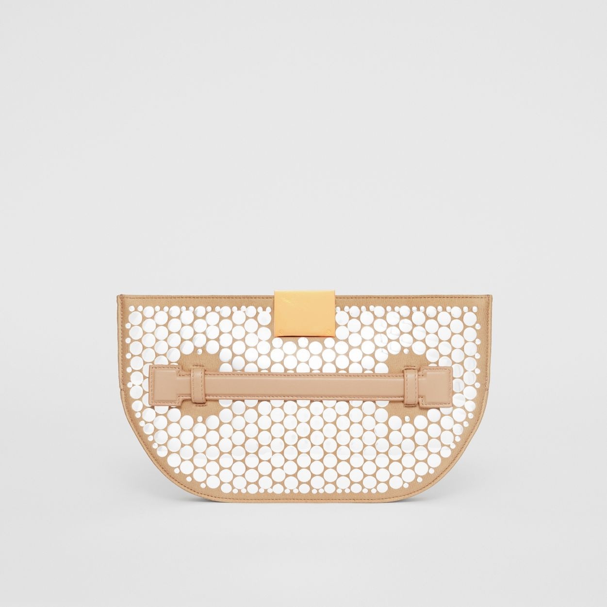 Embellished Silk Olympia Clutch - 7
