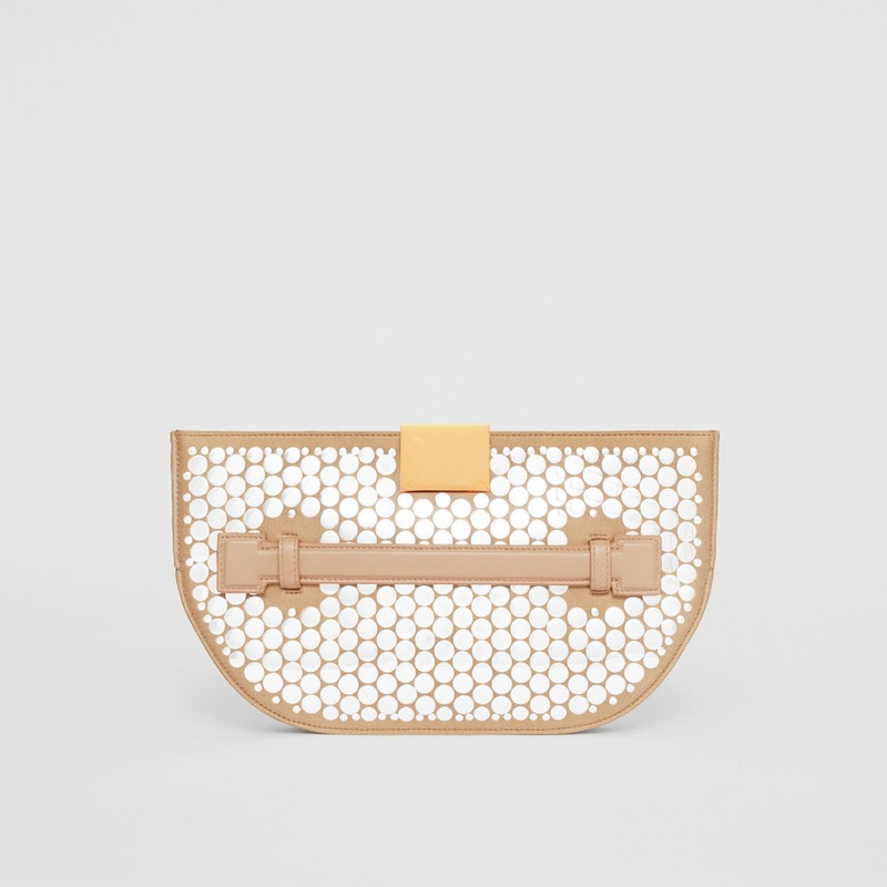 Embellished Silk Olympia Clutch 7