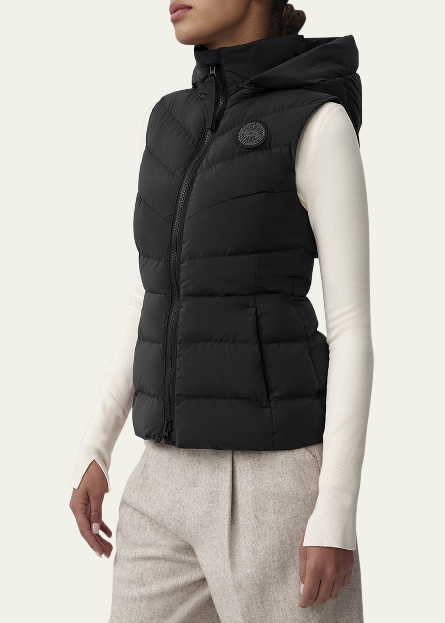 Clair Hooded Puffer Vest - 4