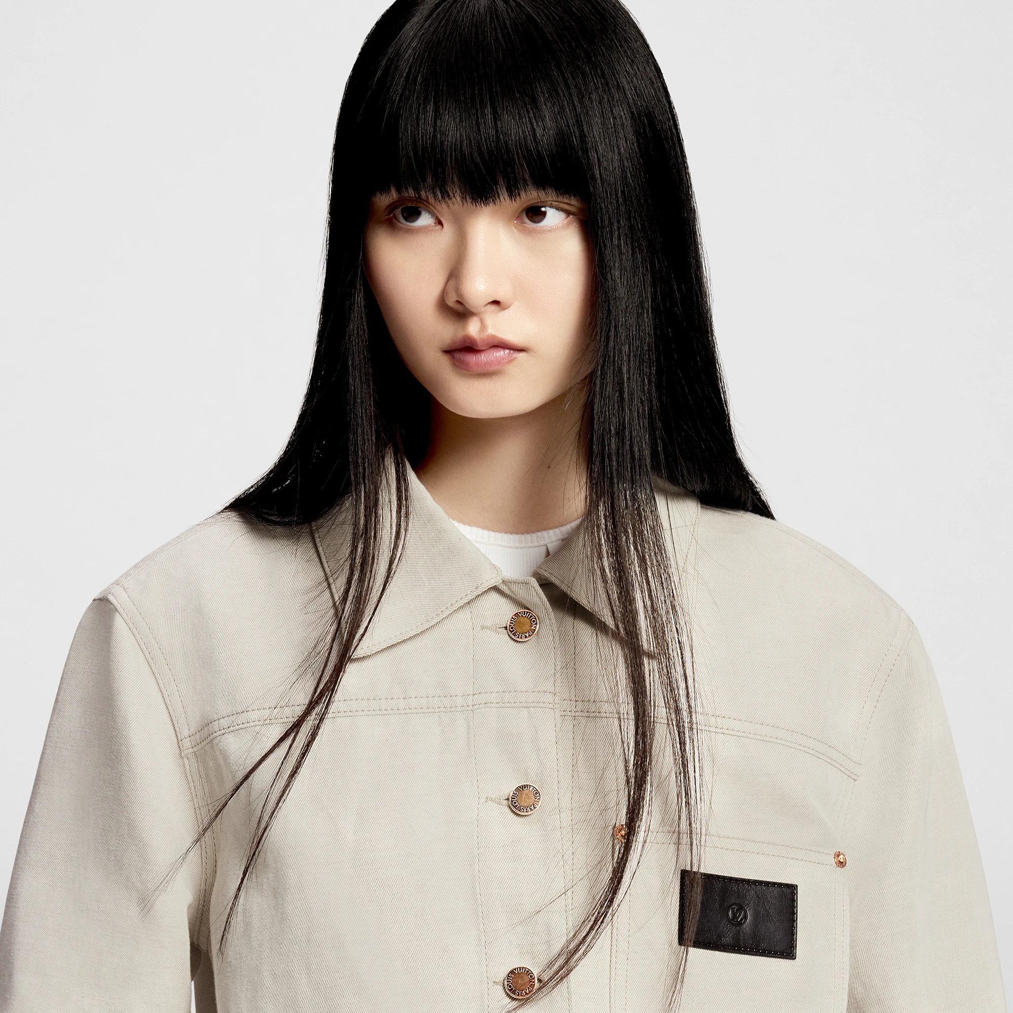 Patch Pocket Gabardine Jacket - 4
