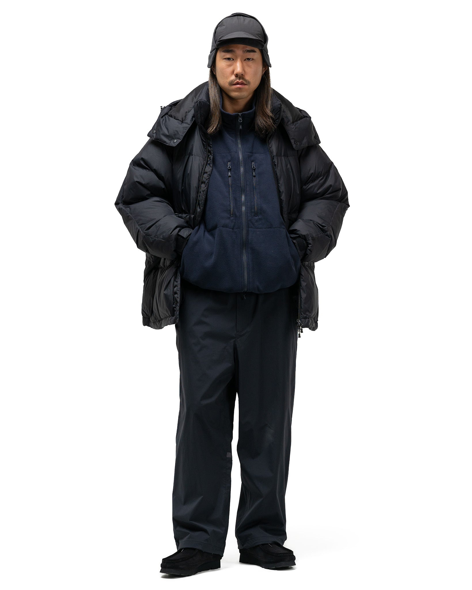 DAIWA PIER39 Tech Belted Extreme Pants Black x Charcoal