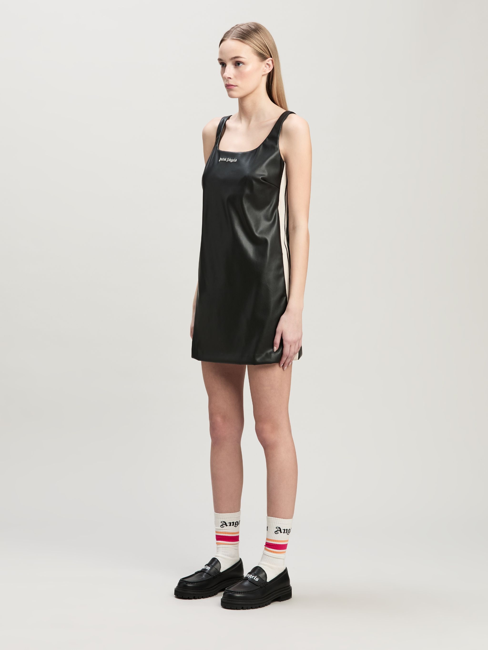Track Dress Leather Effect - 4