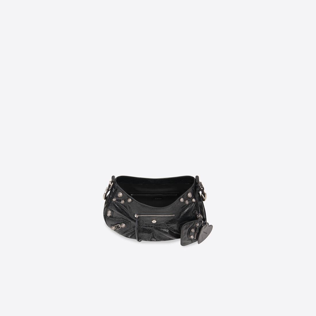 Women's Le Cagole Medium Shoulder Bag in Black - 5
