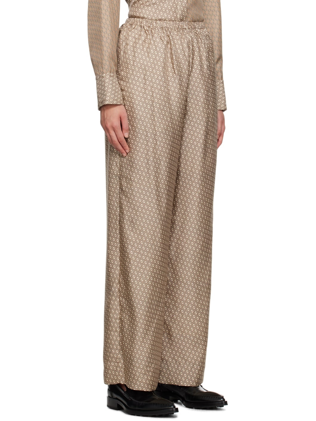 Beige Linka Lounge Pants - 2