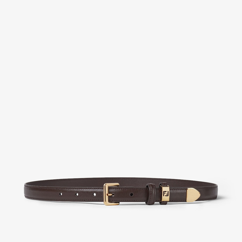 Forever Fendi Belt Dark brown leather belt 1