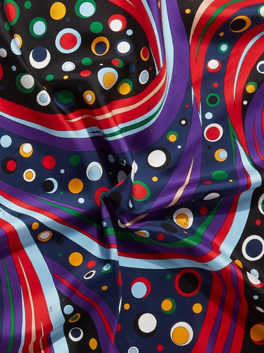 large Fontane-print silk scarf - 2