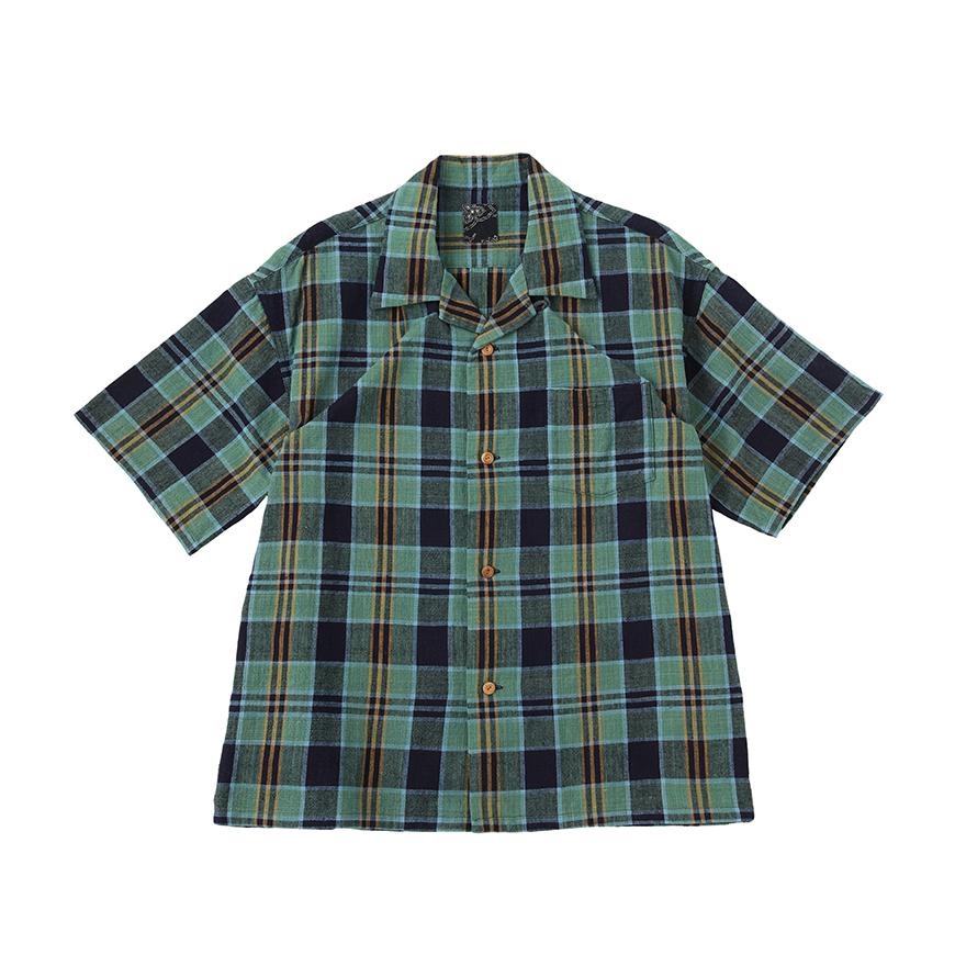 WALLIS SHIRT S/S CHECK (N.D.) GREEN CHECK - 1