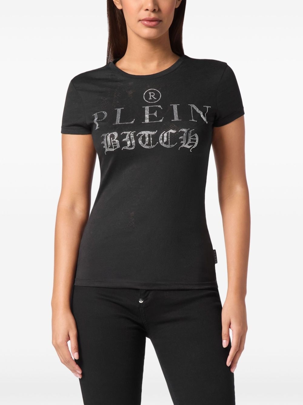 logo-embellished T-shirt - 3
